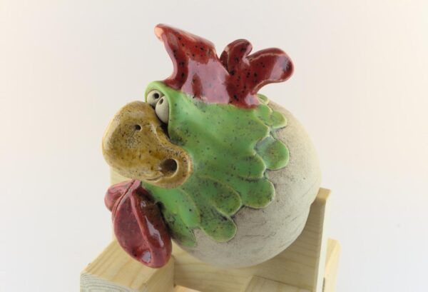 Huhn 8cm #5 Kantenhocker – Bild 2